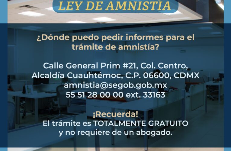 #Justicia Si te interesa conocer más sobre el proceso de #Amnistía, contáctano