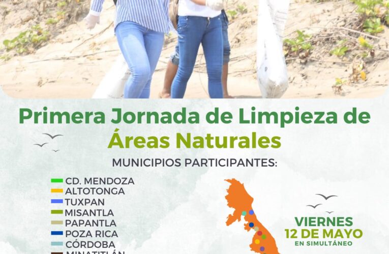 ¡Este 12 de mayo participaremos en la Primera Jornada de Limpieza de Áreas Naturales! 