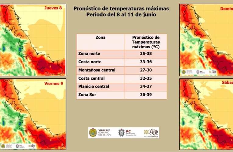 Se prevé que la intensidad del calor se incremente gradualmente en los siguientes días