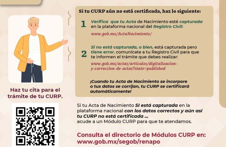 La consulta y descarga de tu #CURPCertificada son totalmente GRATUITAS