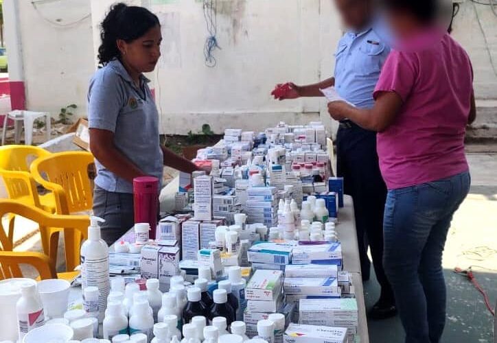 Por segundo día, la Brigada Itinerante de Salud, que llevamos a cabo en coordinación con la Secretaría de Marina