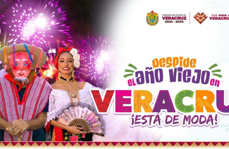 Veracruz preparado para despedir el año con tradición y alegría