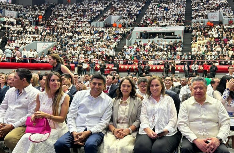 Rocío Nahle, presente en la toma de protesta de Gobernador de Chiapas